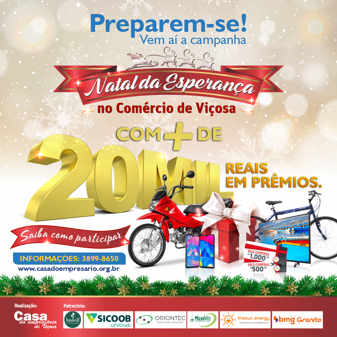 Campanha de Natal - Casa do Empresário