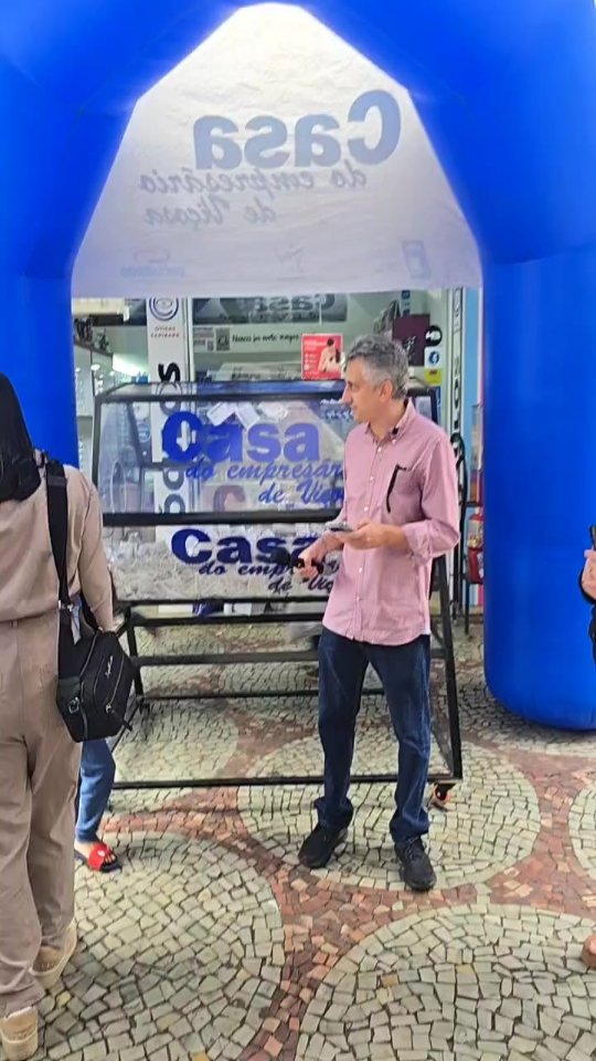 Sorteio da Campanha do Dia dos Namorados 2026 no Calçadão de Viçosa