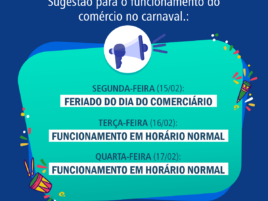 Funcionamento no Carnaval